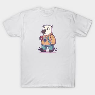 Poalr bear coffee T-Shirt